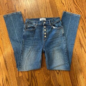 Reformation slim fit jeans